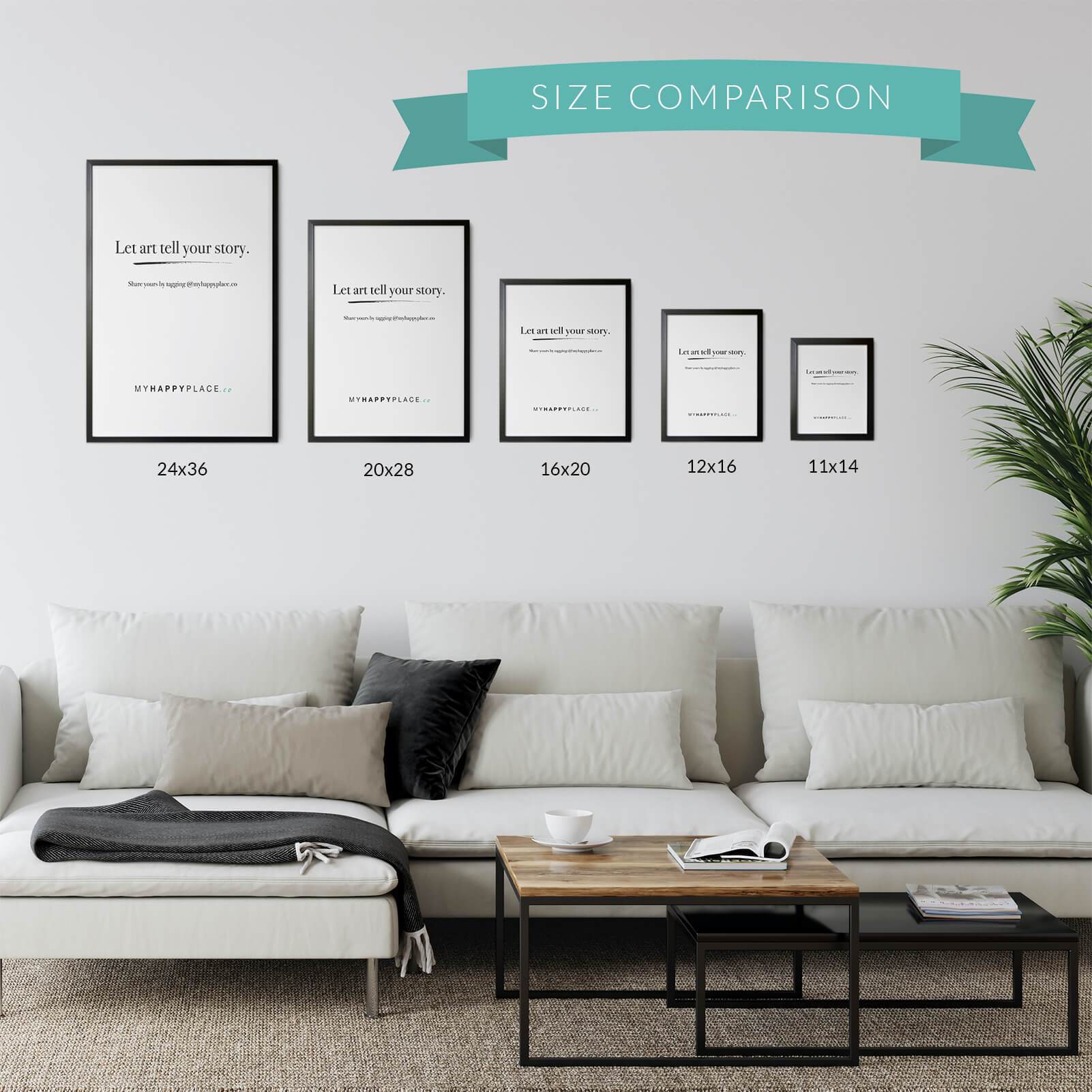 Home Family Wall Art, Family Print, Personalized Family Wall Decor 